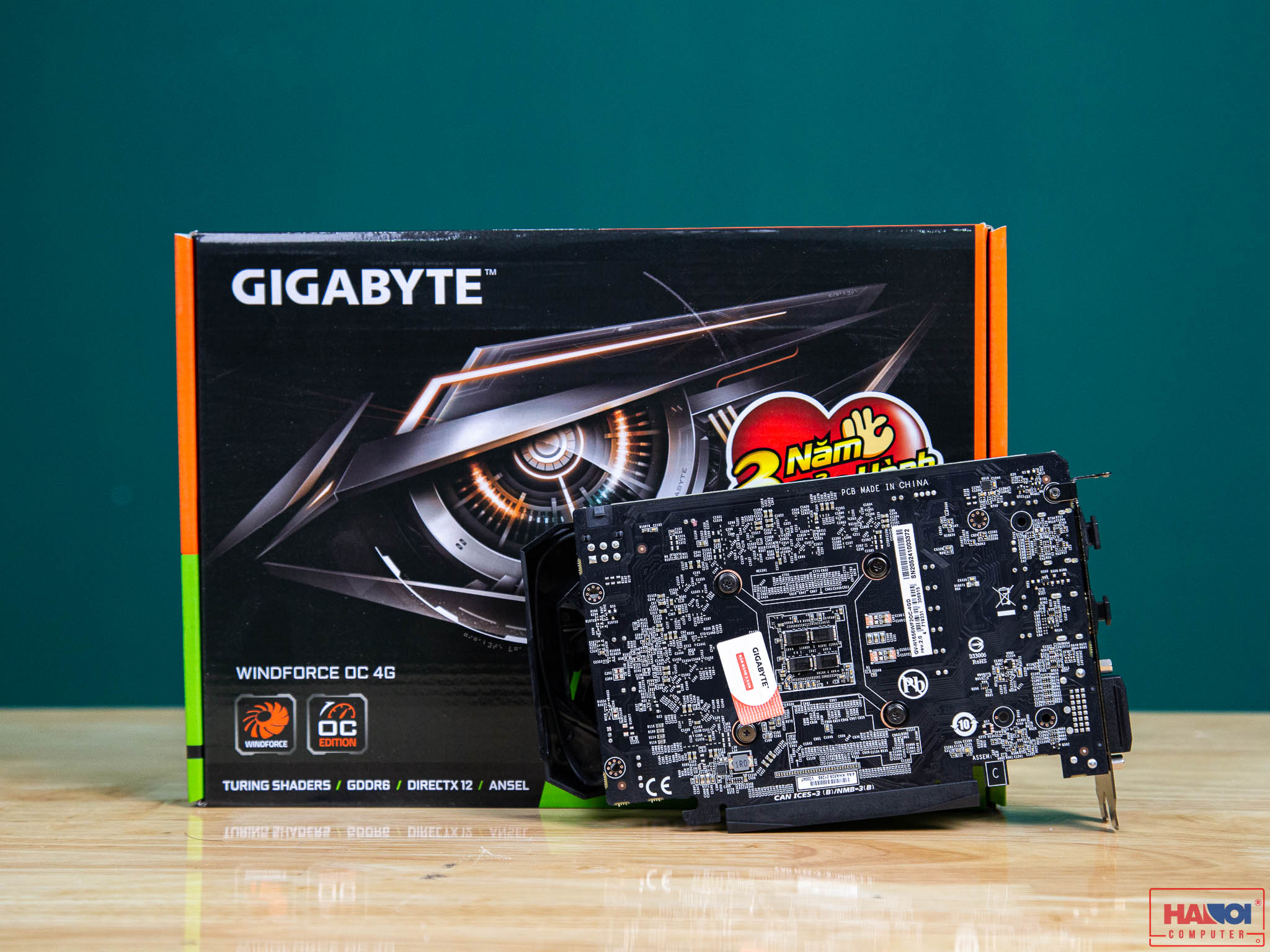Card màn hình Gigabyte GTX 1650 D6 WINDFORCE OC 4GB